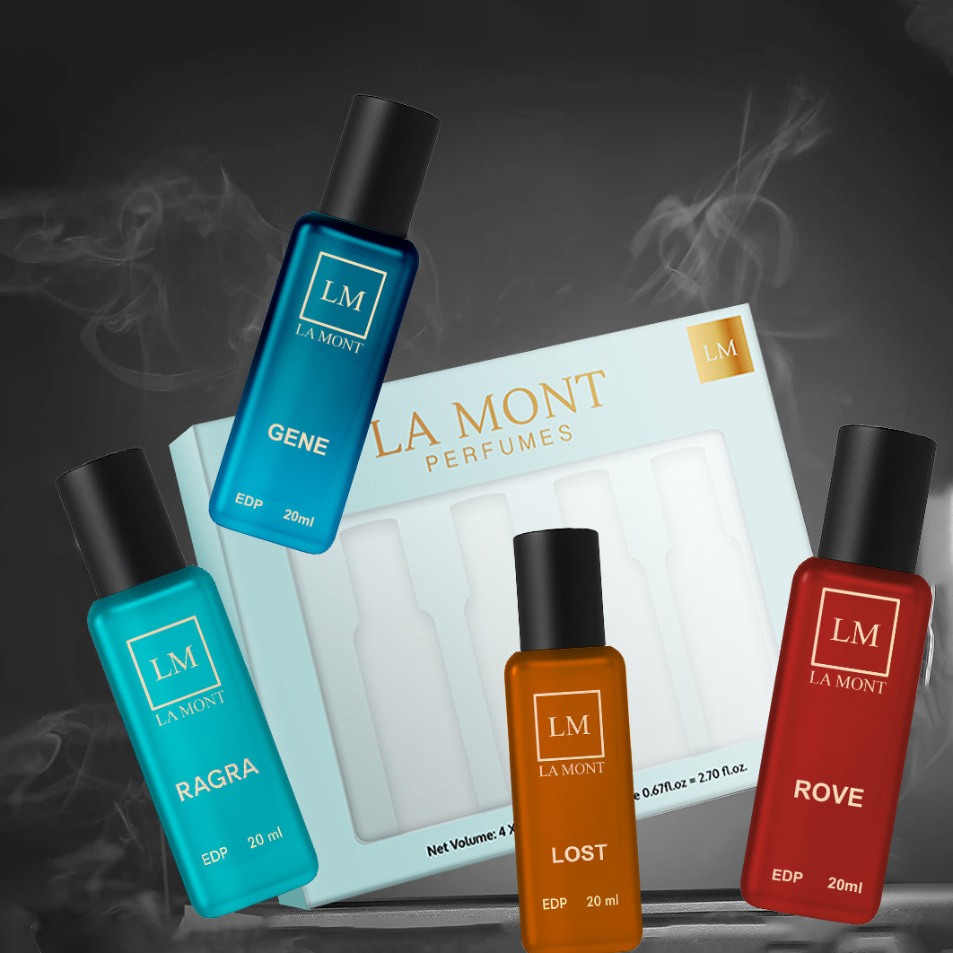 Luxury Perfume Gift Set For Unisex - 4 x 20ml