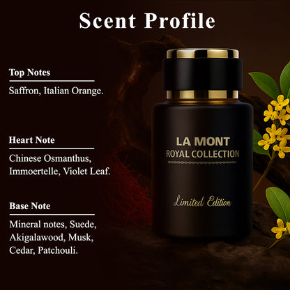 THE MONT Limited Edition Unisex Perfume - 100ml